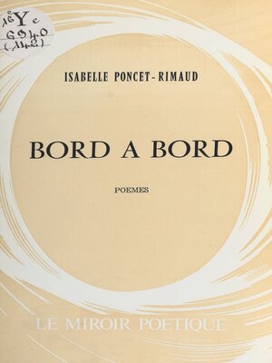 cover image of Bord à bord